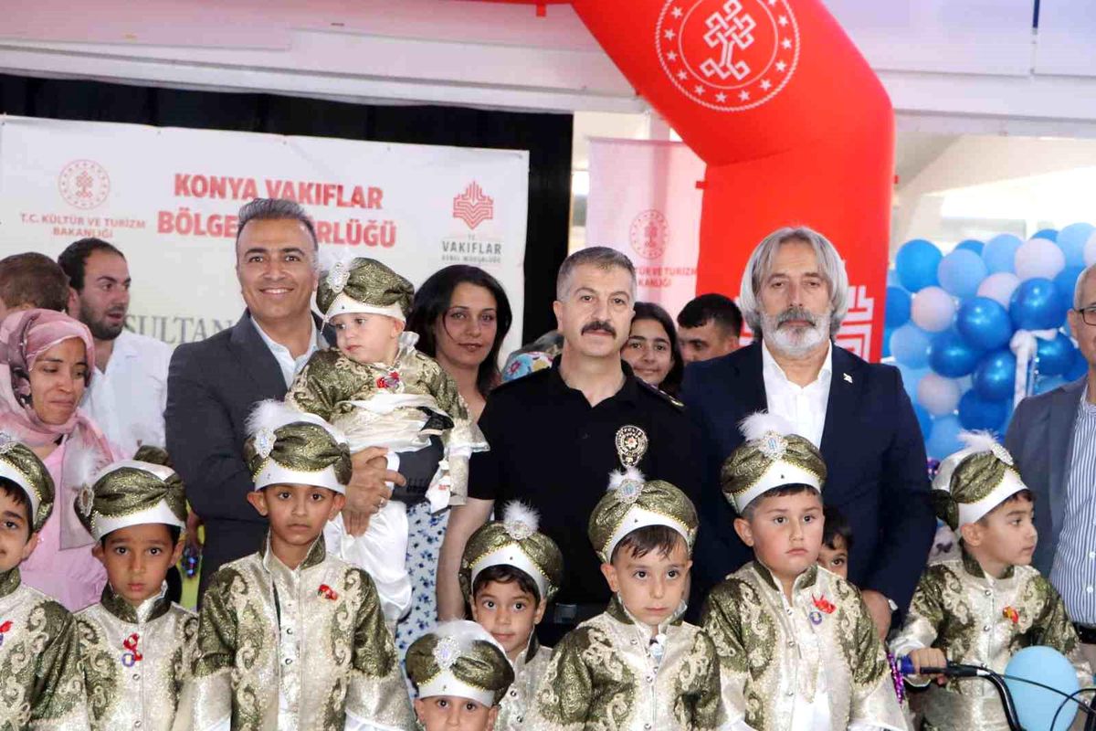 530 yıllık sünnet geleneği Karaman’da yaşatıldı