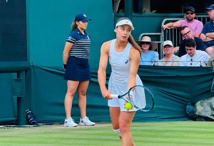 Zeynep Sönmez, Wimbledon’a veda etti