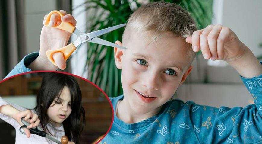 Neden eline makası alan saçını kesiyor? Ebeveynin ilk tepkisi her şeyin anahtarı! ‘Yaramazlık değil’