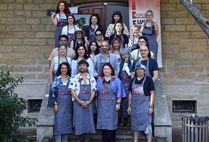 Yerli ve yabancı sanatçılar Edirne’deki ‘Sanat Çalıştayı’nda buluştu