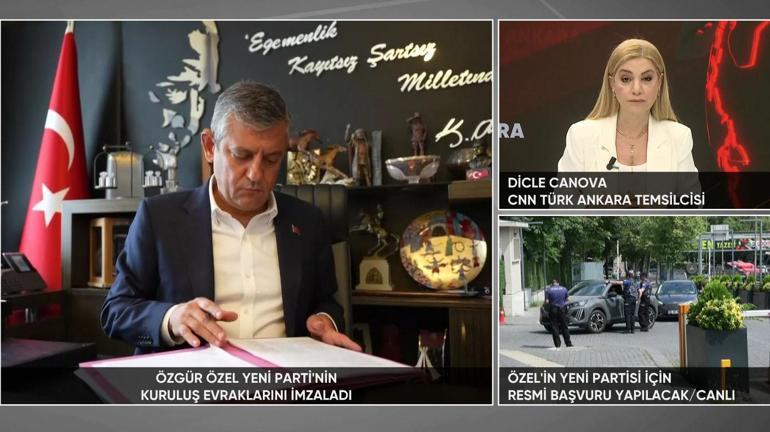 CHP Mecliste 5. parti oldu Özelin programında dikkat çeken detaylar... Dicle Canova aktardı