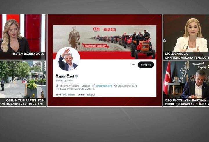 Yeni Parti kuruldu! CHP Genel Merkezi’nden ilk tepki… Dicle Canova anlattı