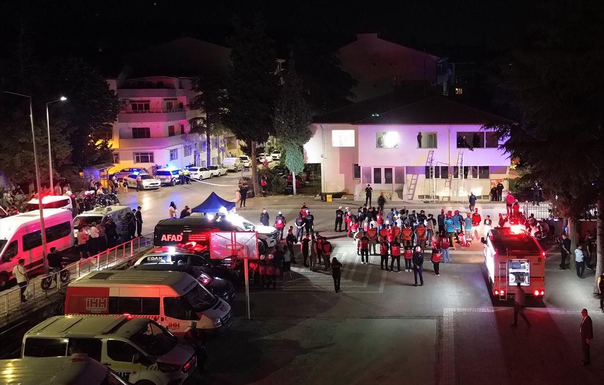 Bilecik’te “doğal gaz patlaması” tatbikatı yapıldı