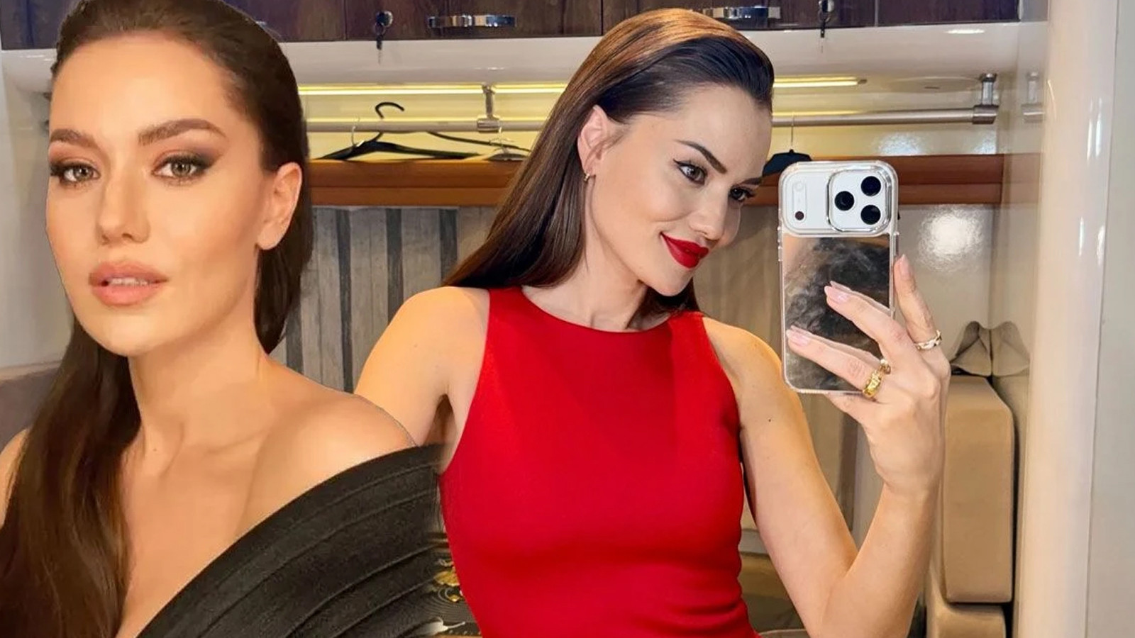 Fahriye Evcen tatil pozlarıyla gündem oldu: Fit hali sosyal medyayı salladı