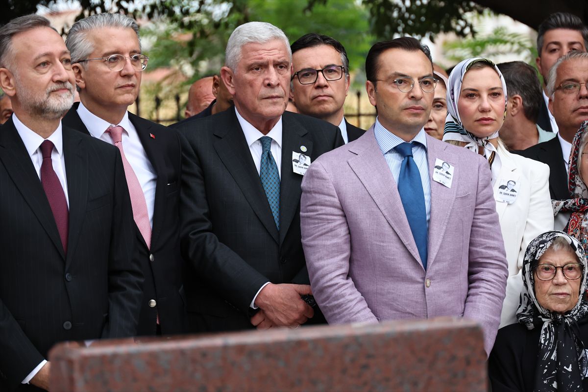 İYİ Parti Genel Başkanı Dervişoğlu, Batı Trakya Türk toplumunun lideri Sadık Ahmet’i anma törenine katıldı