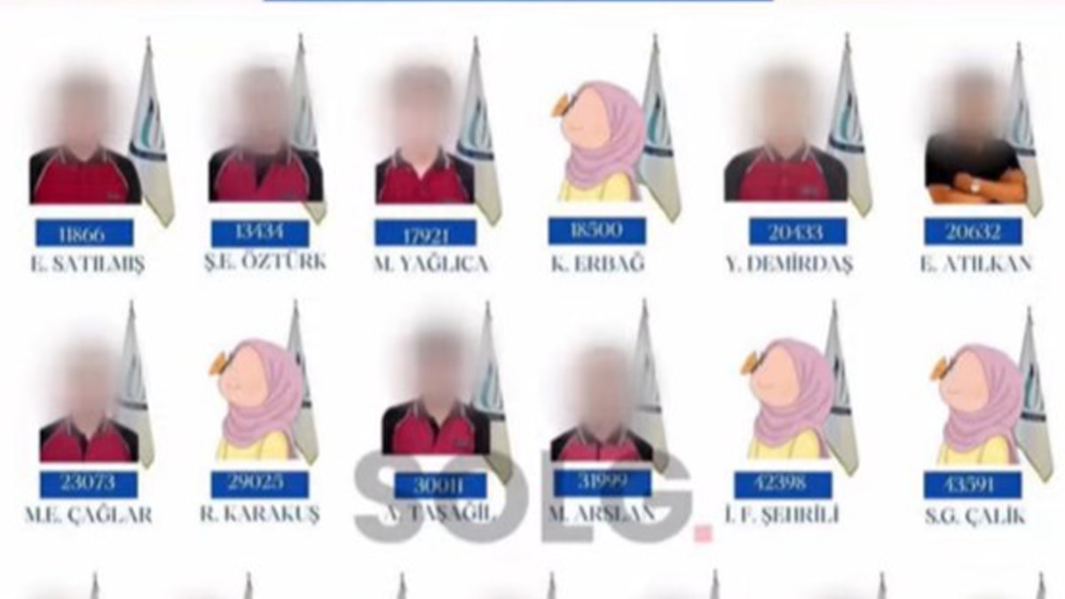 Kız öğrencilerin başarısını afişe yazıp yüzlerini sansürlediler