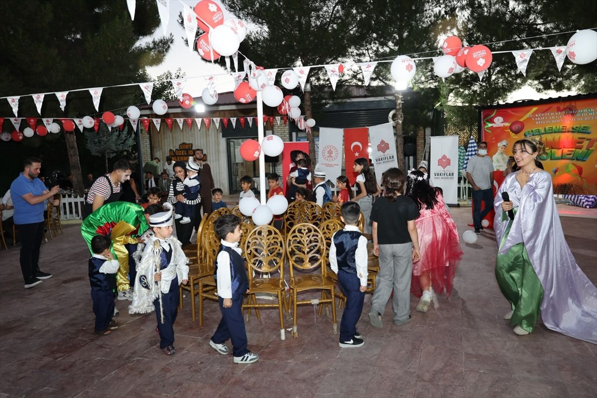 Siirt’te 26 çocuk için toplu sünnet şöleni düzenlendi