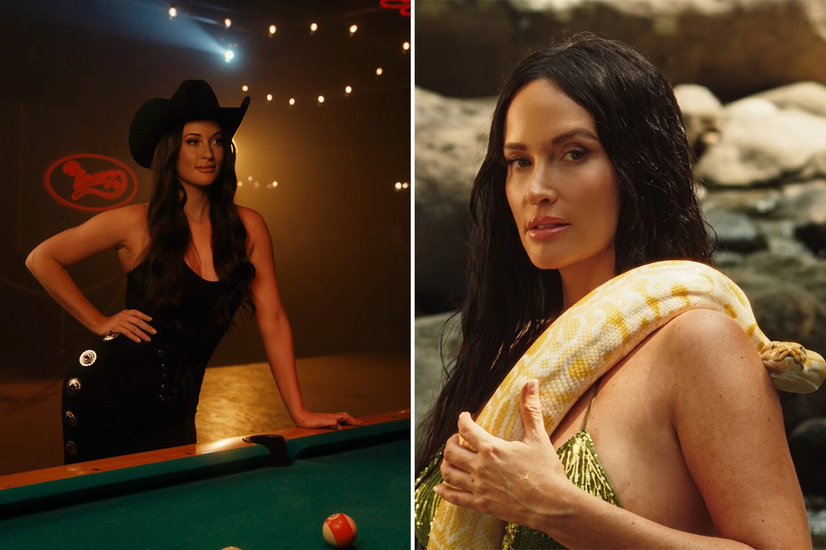 Ünlü şarkıcı Kacey Musgraves yağmur ormanında soyundu