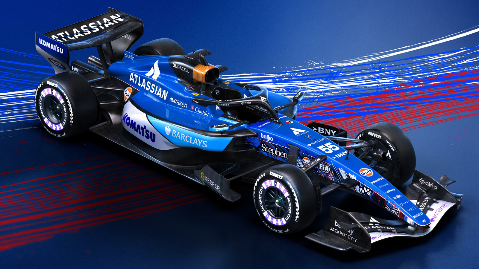 Williams, Britanya Silverstone’daki F1 yarışı için özel bir tasarım tanıttı